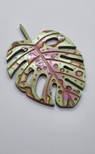 Load image into Gallery viewer, Resin Monstera Deliciosa Leaf Coasters