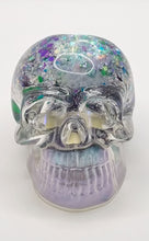 Load image into Gallery viewer, Handcrafted Resin Snow Dome Skulls