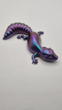 Load image into Gallery viewer, Handcrafted Colour Shift & Glitter Resin Lizard Figurines & Magnets