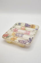 Load image into Gallery viewer, Floral Geode Resin Coasters & Matching Coaster Holder