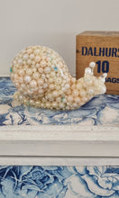 Load image into Gallery viewer, Handcrafted Resin Snail Figurines Featuring Pearls