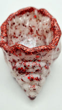 Load image into Gallery viewer, Handcrafted Seashell Shaped Resin Trinket Bowls Featuring Glitter & Pebbles