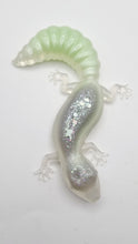 Load image into Gallery viewer, Handcrafted Colour Shift & Glitter Resin Lizard Figurines & Magnets
