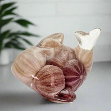 Load image into Gallery viewer, Handcrafted Resin Whale Figurines Featuring Delicate Sea Urchin Shells