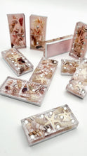 Load image into Gallery viewer, Handcrafted Resin Domino Game Sets Featuring Crystal Rhinestones