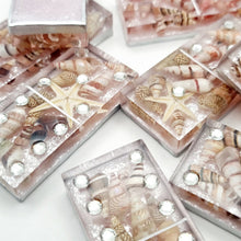 Load image into Gallery viewer, Handcrafted Resin Domino Game Sets Featuring Crystal Rhinestones