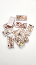 Load image into Gallery viewer, Handcrafted Resin Domino Game Sets Featuring Crystal Rhinestones