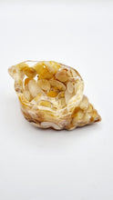 Load image into Gallery viewer, Handcrafted Seashell Shaped Resin Trinket Bowls Featuring Naturally Coloured Seashells #Style A