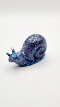 Load image into Gallery viewer, Handcrafted Holographic Colour Shift Resin Snail Figurines