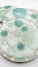 Load image into Gallery viewer, Set of 4 Handcrafted Resin Mosaic Coasters
