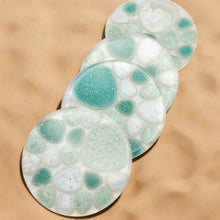 Load image into Gallery viewer, Set of 4 Handcrafted Resin Mosaic Coasters