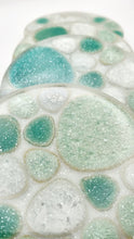 Load image into Gallery viewer, Set of 4 Handcrafted Resin Mosaic Coasters