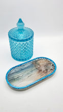 Load image into Gallery viewer, Handcrafted Resin Ocean Themed  Trinket Trays