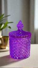 Load image into Gallery viewer, Resin Faceted Crystal Trinket Jars