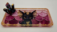 Load image into Gallery viewer, 2D Dragon Trinket Tray Featuring Aurora Crystals