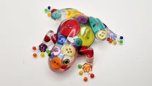 Load image into Gallery viewer, Cute As A Button Frog Figurine
