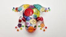 Load image into Gallery viewer, Cute As A Button Frog Figurine