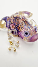 Load image into Gallery viewer, Purple Mechanical Butterfly Resin Frog Figurine