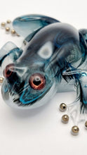 Load image into Gallery viewer, Feather Frog Figurine Lamp