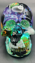 Load image into Gallery viewer, Halloween Themed Snowglobe Skull Lamp