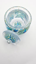 Load image into Gallery viewer, Peacock Trinket Jar with Matching Lid