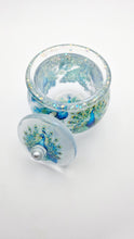 Load image into Gallery viewer, Peacock Trinket Jar with Matching Lid