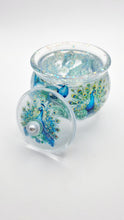 Load image into Gallery viewer, Peacock Trinket Jar with Matching Lid