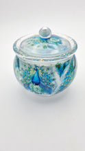 Load image into Gallery viewer, Peacock Trinket Jar with Matching Lid