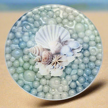 Load image into Gallery viewer, NEW VIRAL RESIN TECHNIQUE Coaster Set in Faux Pearl Fantasy Bubbles
