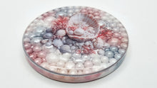 Load image into Gallery viewer, NEW VIRAL RESIN TECHNIQUE Coaster Set in Faux Pearl Fantasy Bubbles