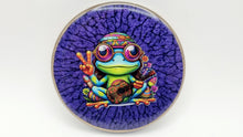 Load image into Gallery viewer, Hippy Frog Crackle Coaster Set