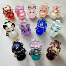 Load image into Gallery viewer, Adorable Hippos with Bows & Bling