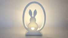 Load image into Gallery viewer, Easter Table Centrepiece Trinket Tray & Bunny Tealight Candle Holder