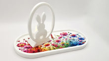 Load image into Gallery viewer, Easter Table Centrepiece Trinket Tray & Bunny Tealight Candle Holder