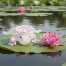 Load image into Gallery viewer, Sand & Seashell Trinket Jar Adorned with Pearls