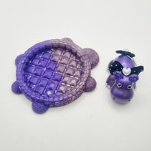 Load image into Gallery viewer, IntoResin Crystal Turtle Coaster & Matching Hippo