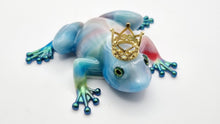Load image into Gallery viewer, Rainbow Froggimar 'Froggy Friday' Frog Figurines