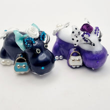 Load image into Gallery viewer, Handbag Hippos with Matching Bling Bling