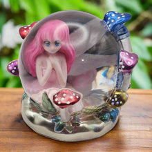 Load image into Gallery viewer, Let's Resin Crystal Ball Fairy Mushroom Lamp