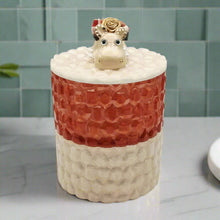 Load image into Gallery viewer, Gemstone Encrusted Stackable Cannisters