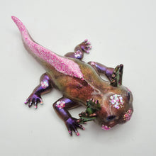 Load image into Gallery viewer, Pink Sparkle Axolotl Figurine