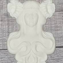 Load image into Gallery viewer, Resin French Inspired Furniture Embellishment On-lay Applique Goddess