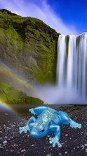 Load image into Gallery viewer, Sparkly Resin Glitter Frog Figurines