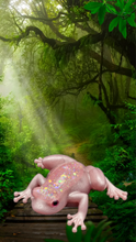 Load image into Gallery viewer, Sparkly Resin Glitter Frog Figurines