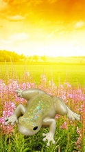 Load image into Gallery viewer, Sparkly Resin Glitter Frog Figurines