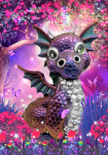 Load image into Gallery viewer, Chameleon Dragons 3 Ways Handcrafted Resin Wall Décor