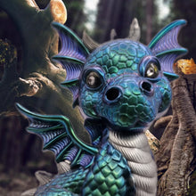 Load image into Gallery viewer, Chameleon Dragons 3 Ways Handcrafted Resin Wall Décor