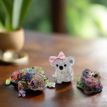 Load image into Gallery viewer, THE WOW FACTOR 'Froggy Friday' Frog & Koala Figurines