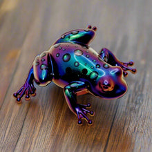 Load image into Gallery viewer, Sparkly Resin Glitter Frog Figurines