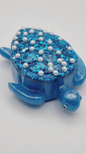 Load and play video in Gallery viewer, Handcrafted Resin Turtle Jewellery Boxes